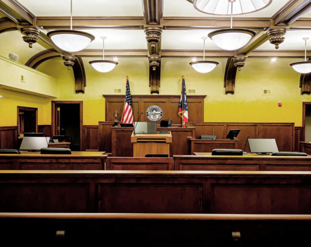 Marion County Common Pleas Courtroom