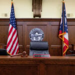 Courtroom Judge's bench