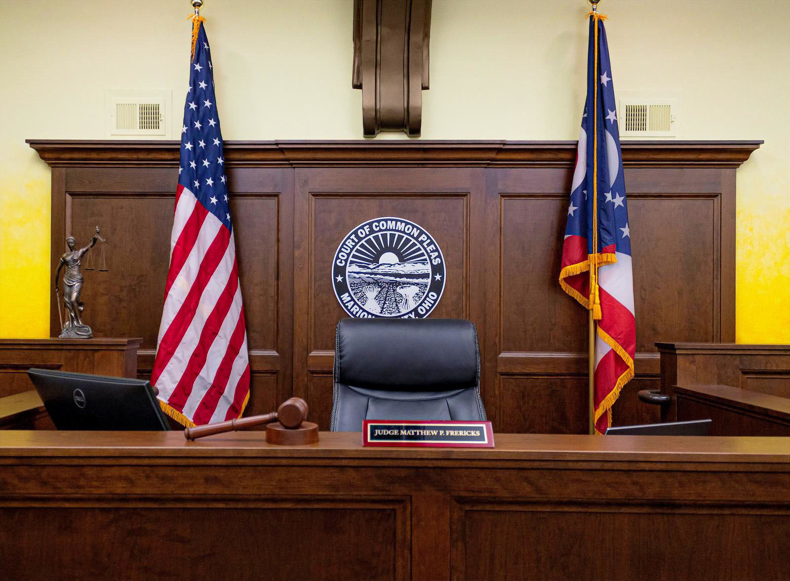Courtroom Judge's bench